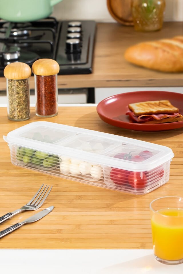 Porsima 4368 FreshLock Vakumlu Kahvaltılık Çok Amaçlı Saklama Kabı Kahvaltı Seti