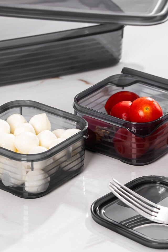 Porsima 4369 FreshLock Vakumlu Kahvaltılık Çok Amaçlı Saklama Kabı Kahvaltı Seti