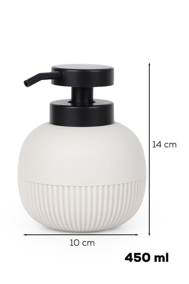 Porsima 3120 Banyo ve Mutfak Sıvı Sabunluk 450ML Taupe