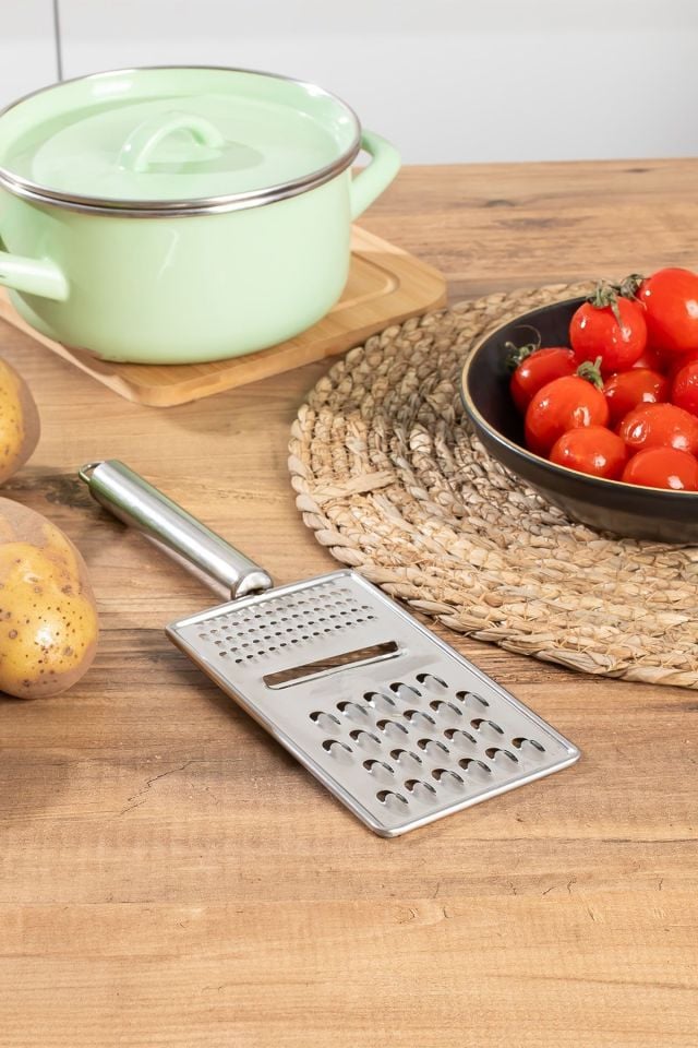 Porsima 11702 Inox Paslanmaz Çelik El Rendesi Dilimleyici - Küçük Büyük Rende Dilimleme