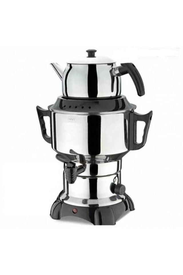 Aldente Elektrikli Semaver Çayçı Çay Makinesi 4.5 Litre Sade