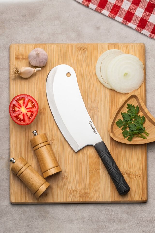 Porsima 3330 Ev Tipi Çok Amaçlı Mutfak Satırı - Salata, Soğan ve Pizza Doğrama Bıçağı