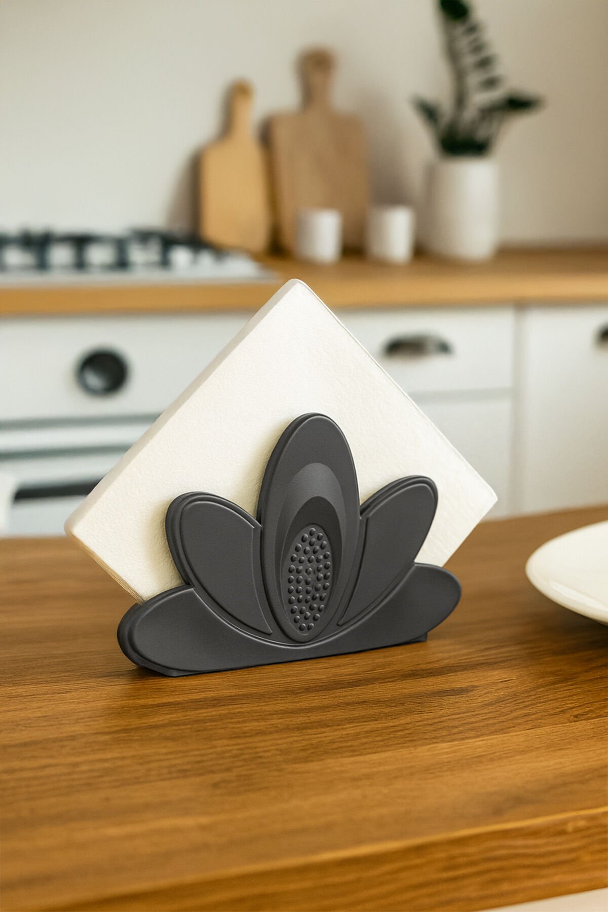 Porsima L-0344 Dekoratif Kağıt Havluluk Masa Üstü Havlu Kağıtlık Peçetelik 4x12cm