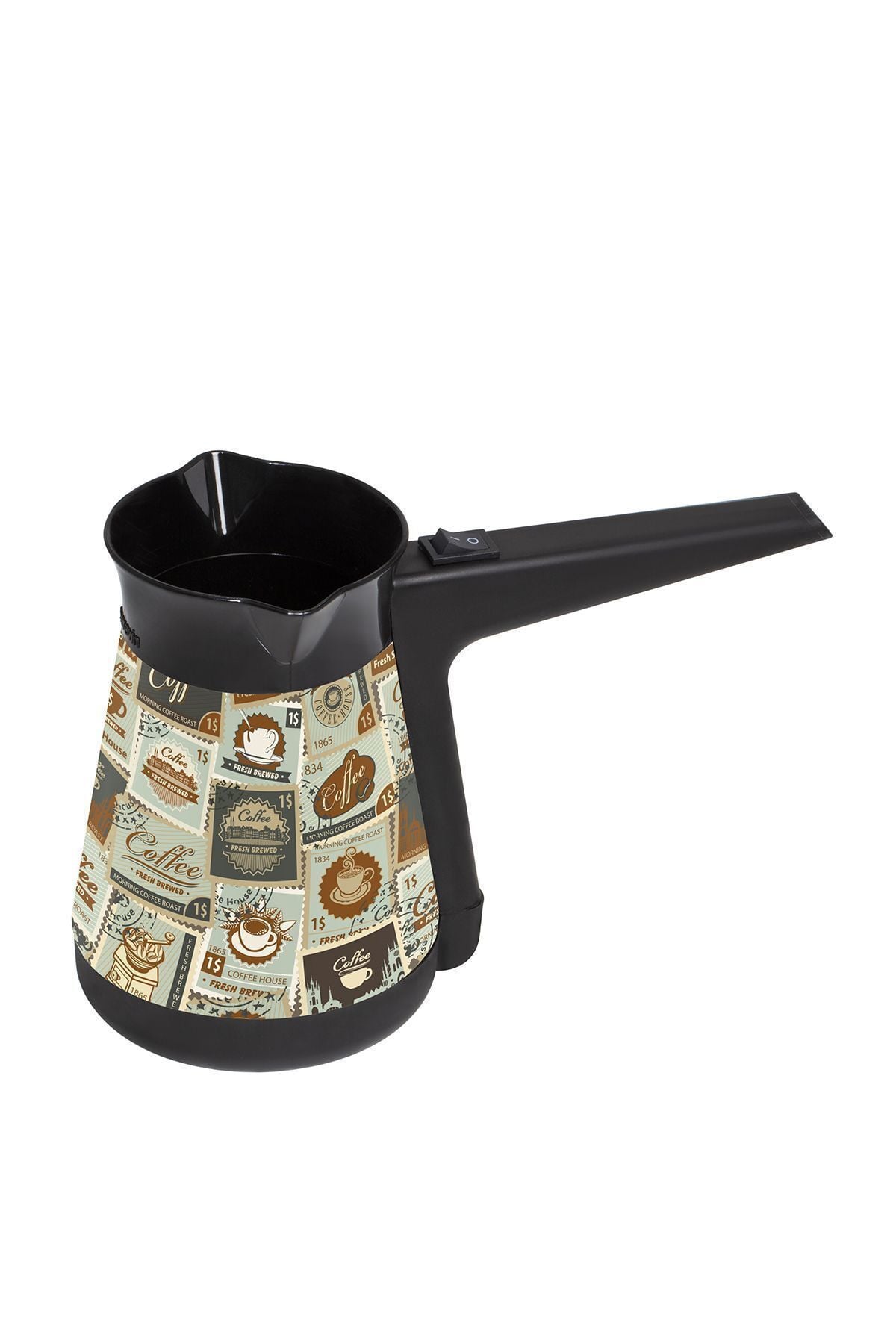 Herevin Türk Kahve Makinesi 5 Fincan Kapasiteli Sağ-Sol El Uyumlu Elektrikli Cezve