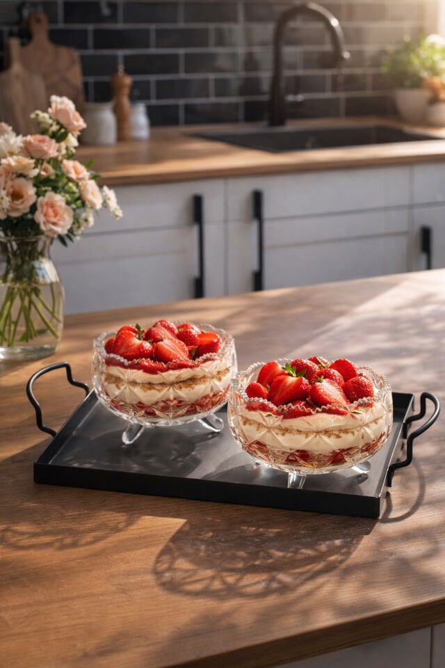 Porsima RYGX074 Dream Bowl 6lı Ayaklı Cam Kase Puding Tatlı Ve Dondurma Kasesi Lokumluk Şekerlik Kase Seti Çerez Kasesi 11x11Cm