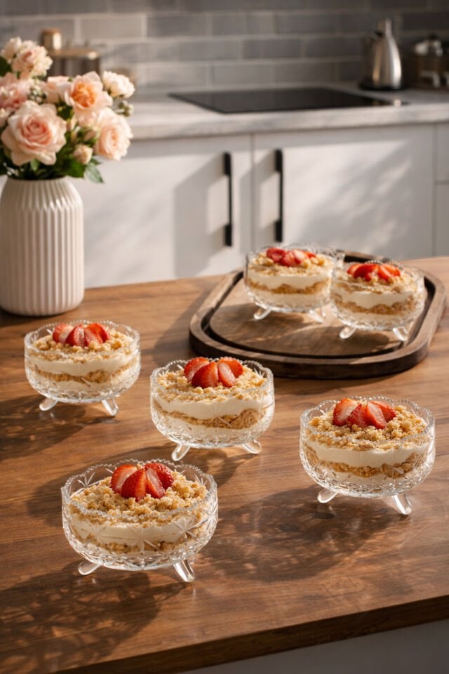 Porsima RYGX074 Dream Bowl 6lı Ayaklı Cam Kase Puding Tatlı Ve Dondurma Kasesi Lokumluk Şekerlik Kase Seti Çerez Kasesi 11x11Cm