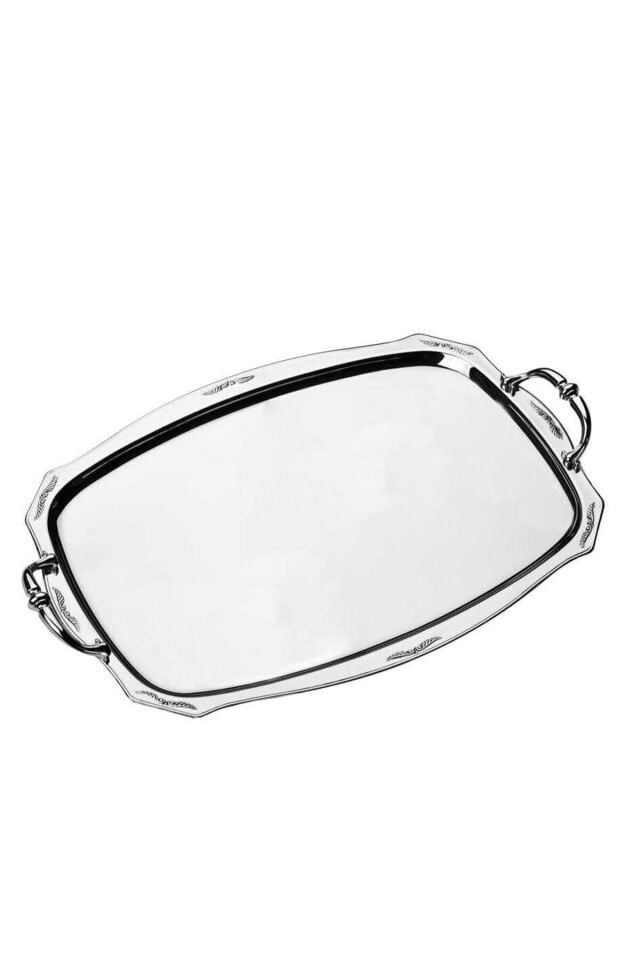 Özkent K-642 Gelincik Büyük Boy Çay Servis Sunum Tepsisi