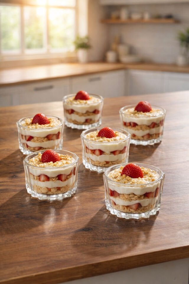 Porsima Tulin 6lı Cam Kase Puding Tatlı Ve Dondurma Kasesi Kahvaltılık Kase Seti Çerez Kasesi 5x9Cm