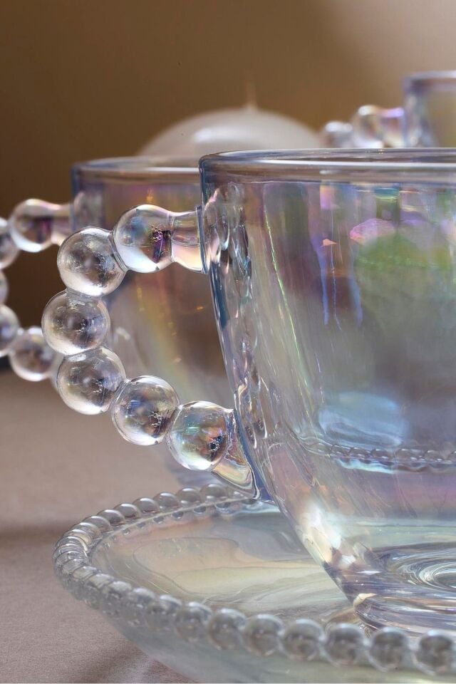 Perotti 12601 12 Parça 6 lı Çay Fincanı Cam Fincan Takımı Fincan Seti