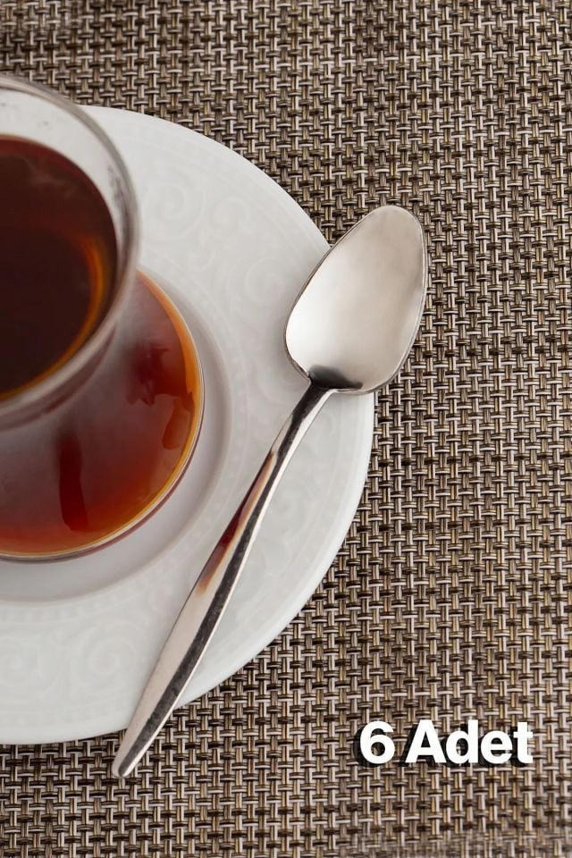 Porsima Parma 6 Lı Çay Kaşığı Takımı