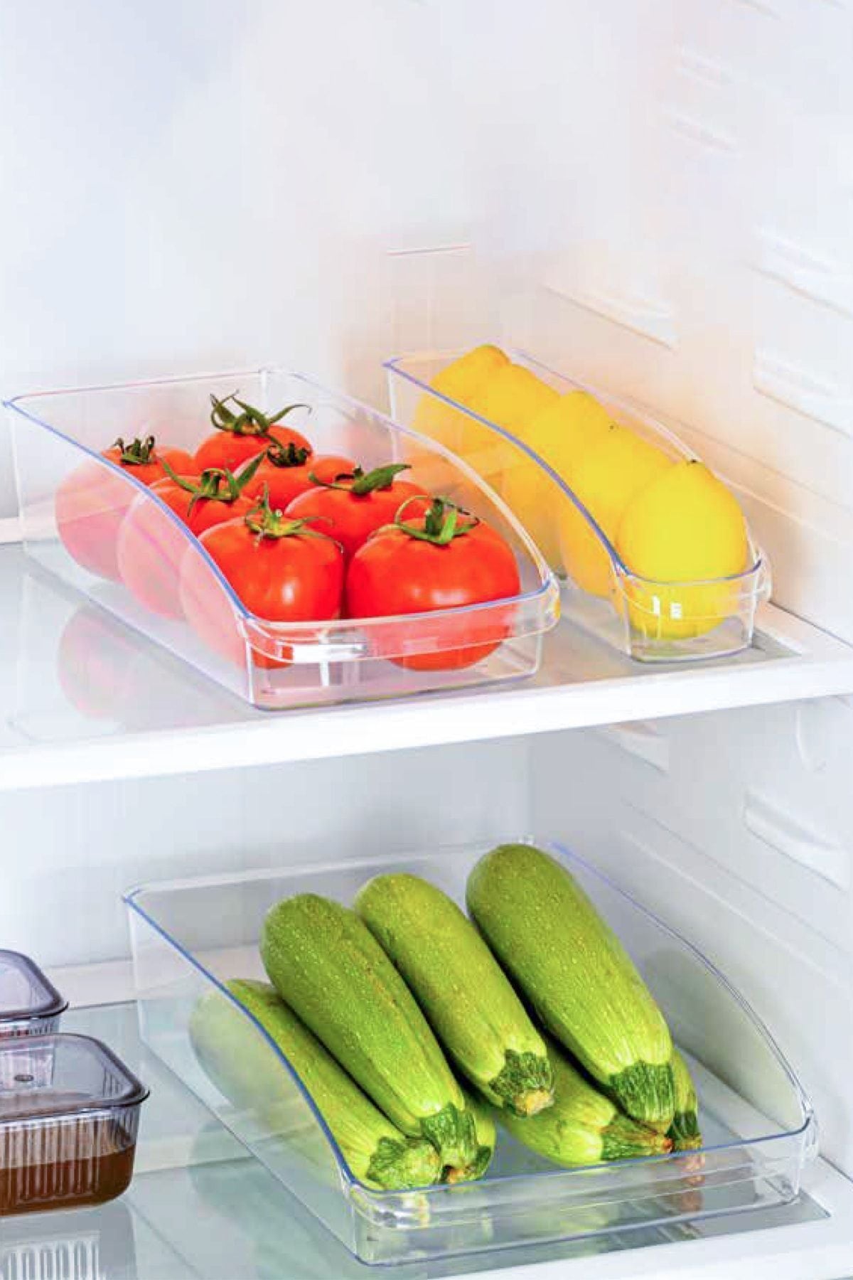 Porsima Org-49 Çok Amaçlı Düzenleyici Dolap Çekmece Içi Düzenleyici Buzdolabı Organizer Seti