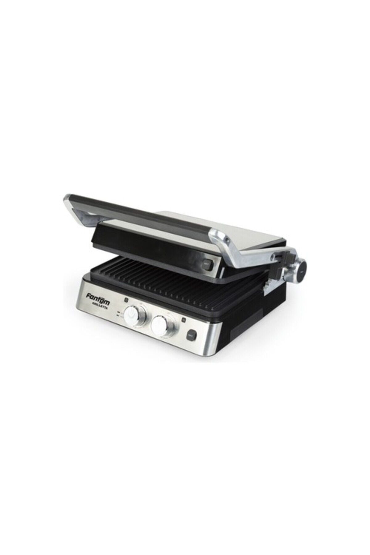 Fantom Griletta TM9100 2000 W Döküm Plakalı Izgara Tost Makinesı Inox