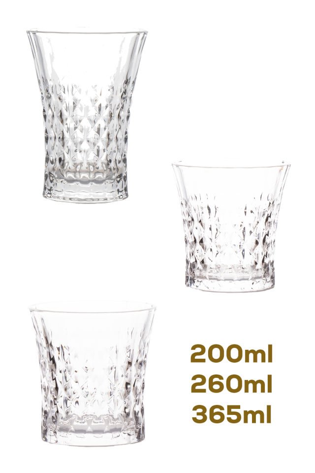 Porsima 234 12'li Cam Bardak Seti - Su, Kahve, Meşrubat Bardağı - Su, Bardak Takımı 200ml - 260ml - 365ml