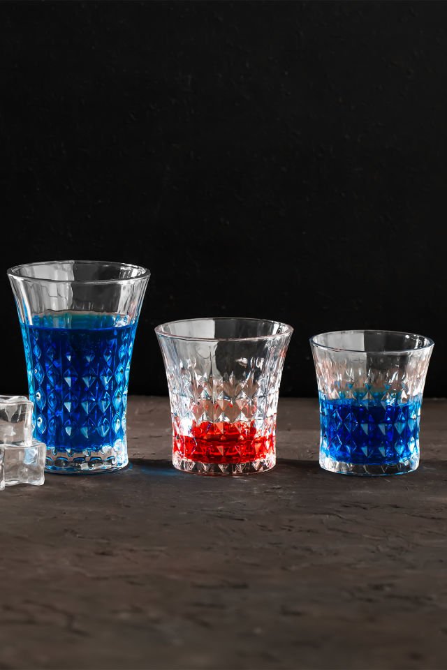 Porsima 234 12'li Cam Bardak Seti - Su, Kahve, Meşrubat Bardağı - Su, Bardak Takımı 200ml - 260ml - 365ml