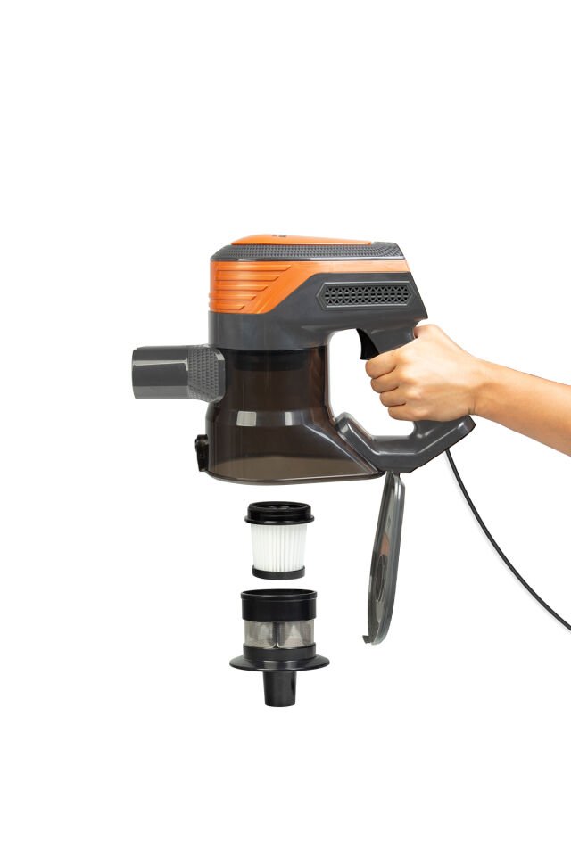 Fantom Pluto P 6000 Cyclone Dikey Elektrikli Süpürge Antrasit