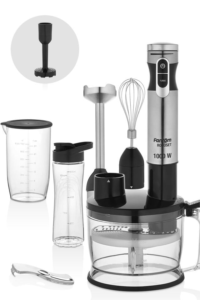 Fantom Roboset Bl 1000 Mutfak Robotu Blender Set Smoothie Blender Patates Püre Aparatı