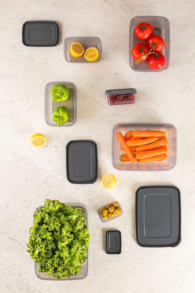 Porsima 1362 Festiva 10 Lu Dikdörtgen No-frost Derin Dondurucu Mikrodalga Yiyecek Saklama Kabı Seti