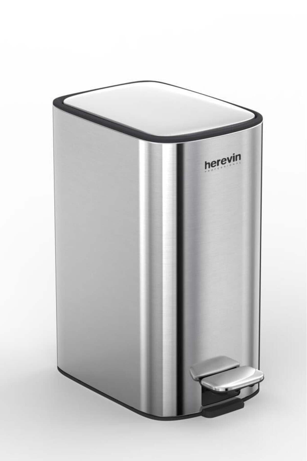 Herevin 11 Lt Paslanmaz Çelik Çöp Kovası