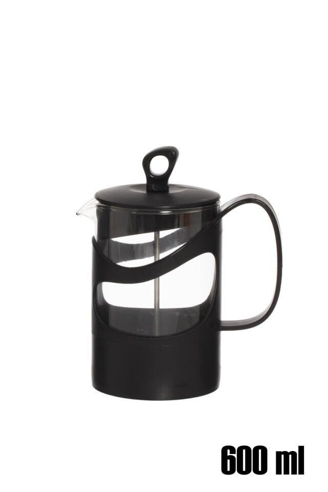 Herevin 131061-834 French Press Süzgeçli Çay Kahve Kupası 600Ml