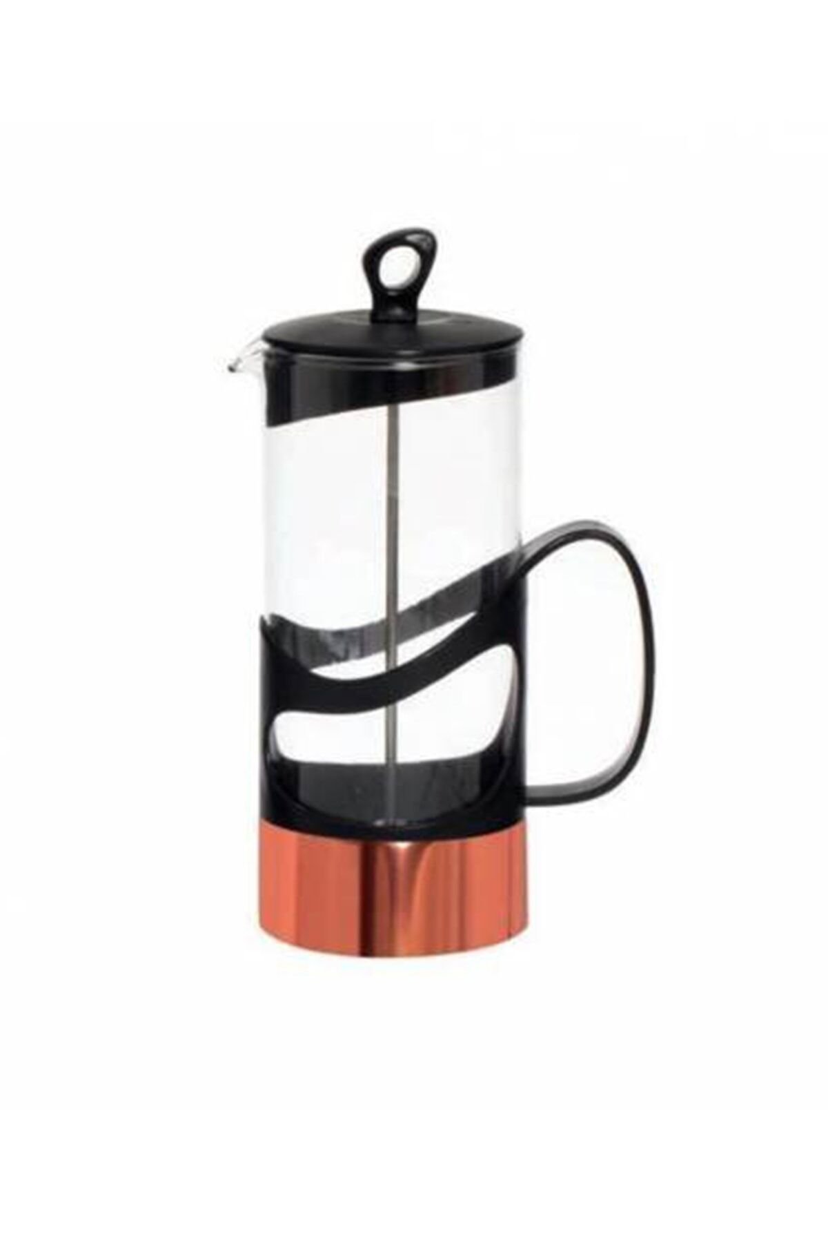 Herevin French Press Süzgeçli Çay Kahve Kupası 350 Ml Bakır Renk