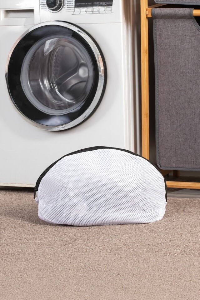 Porsima 2li Fermuarlı Bölmeli Çamaşır Ayakkabı Yıkama Filesi Deforme Önleyici Torba File 23x33 cm