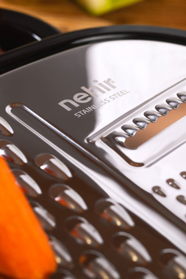 Nehir Paslanmaz Çelik Yatay Haneli Rende