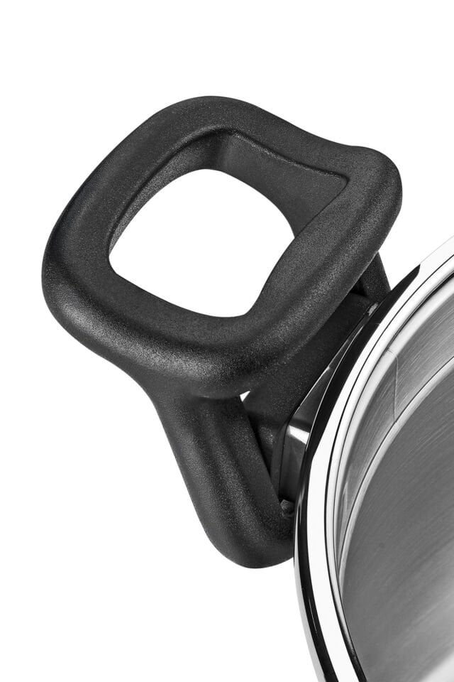 Nehir Napoli 24 Cm Paslanmaz Çelik Süzgeç Kapaklı Fonksiyonel Derin Tencere