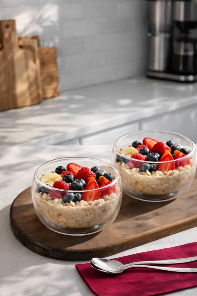 Porsima 12479 Double Wall Çift Cidarlı 2li Sunum Kasesi Sunumluk Çerezlik Salata Kasesi 300 ml