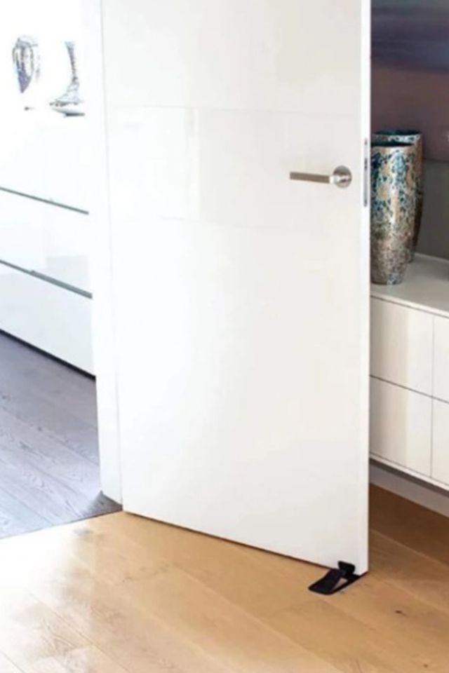 Porsima Yapışkanlı Kapı Stoperi 3'lü Kapı Durdurucu Plastik Kapı Altı Takozu