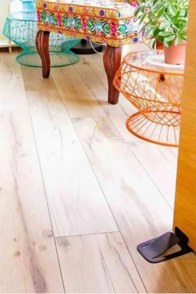 Porsima Yapışkanlı Kapı Stoperi 3'lü Kapı Durdurucu Plastik Kapı Altı Takozu