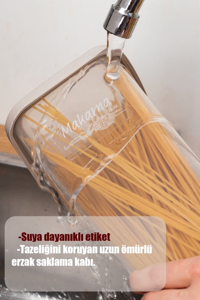 Porsima 1036 Rainbow 12li Etiketli Renkli Kapaklı Erzak Kavanoz Saklama Kabı Seti