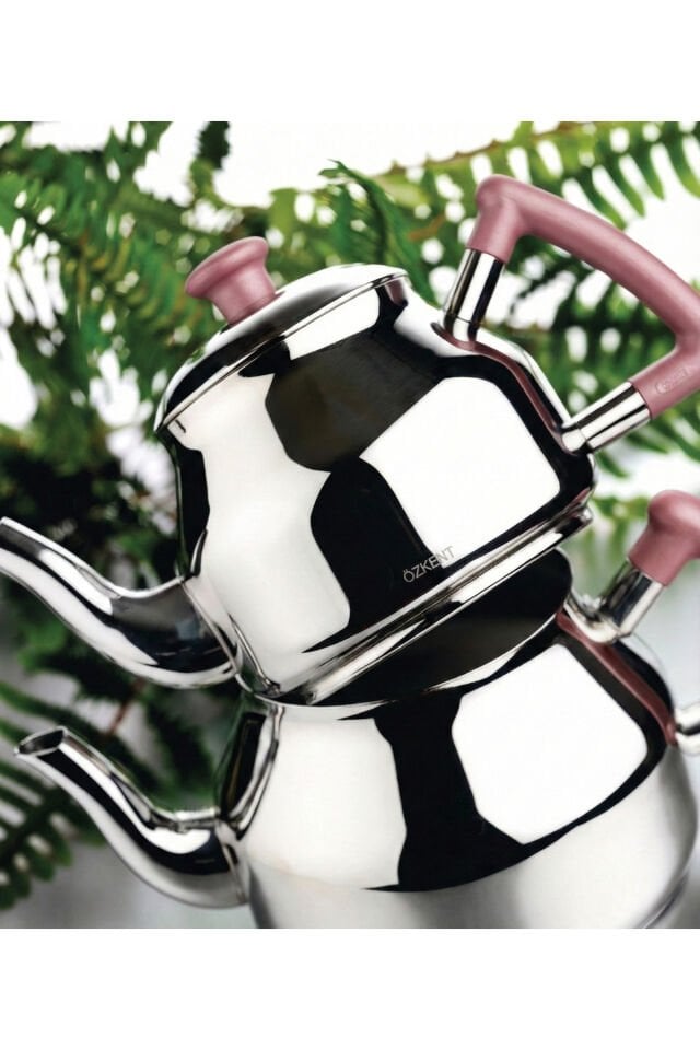 Özkent K-316 Marmaris Mega Boy Sade Çaydanlık Rose Lila