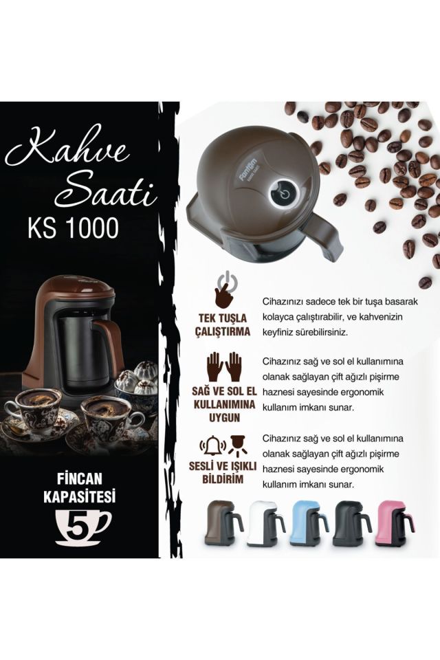 Fantom Kahve Saati KS 1000 - Mavi