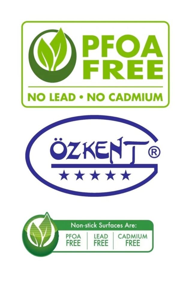 Özkent Hira Granit 4'lü Tencere Set Siyah