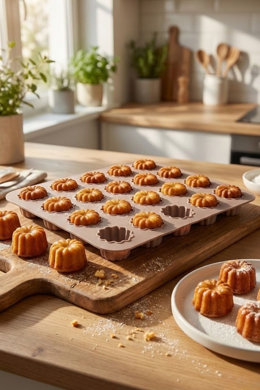 Porsima 30044 Silikon 25li Muffin kalıbı Çiçek kek kalıbı kalıbı Kiremit 24x24cm