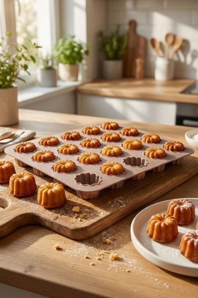 Porsima 30044 Silikon 25li Muffin kalıbı Çiçek kek kalıbı kalıbı Kiremit 24x24cm