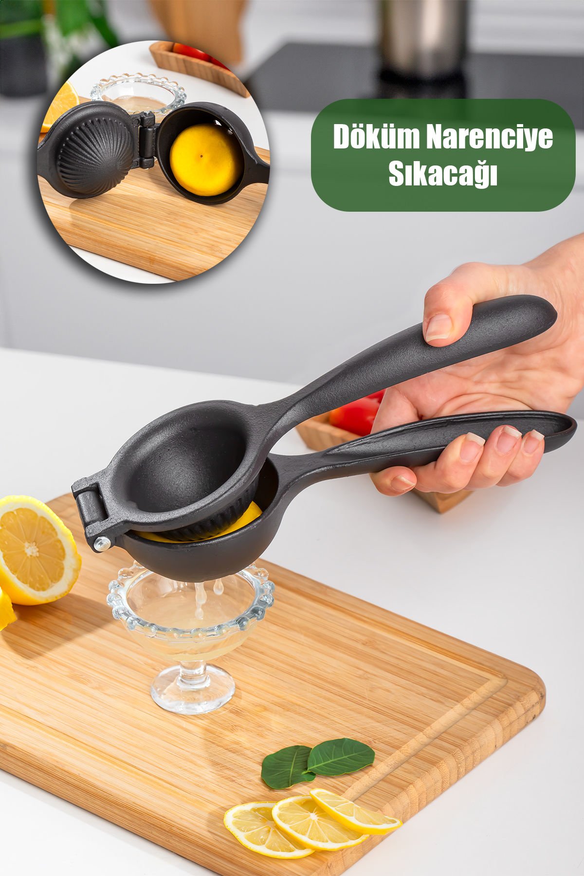 Porsima 2034 Döküm Limon Sıkacağı  Narenciye Limon Sıkacağı Manuel Limon Meyve Sıkacağı
