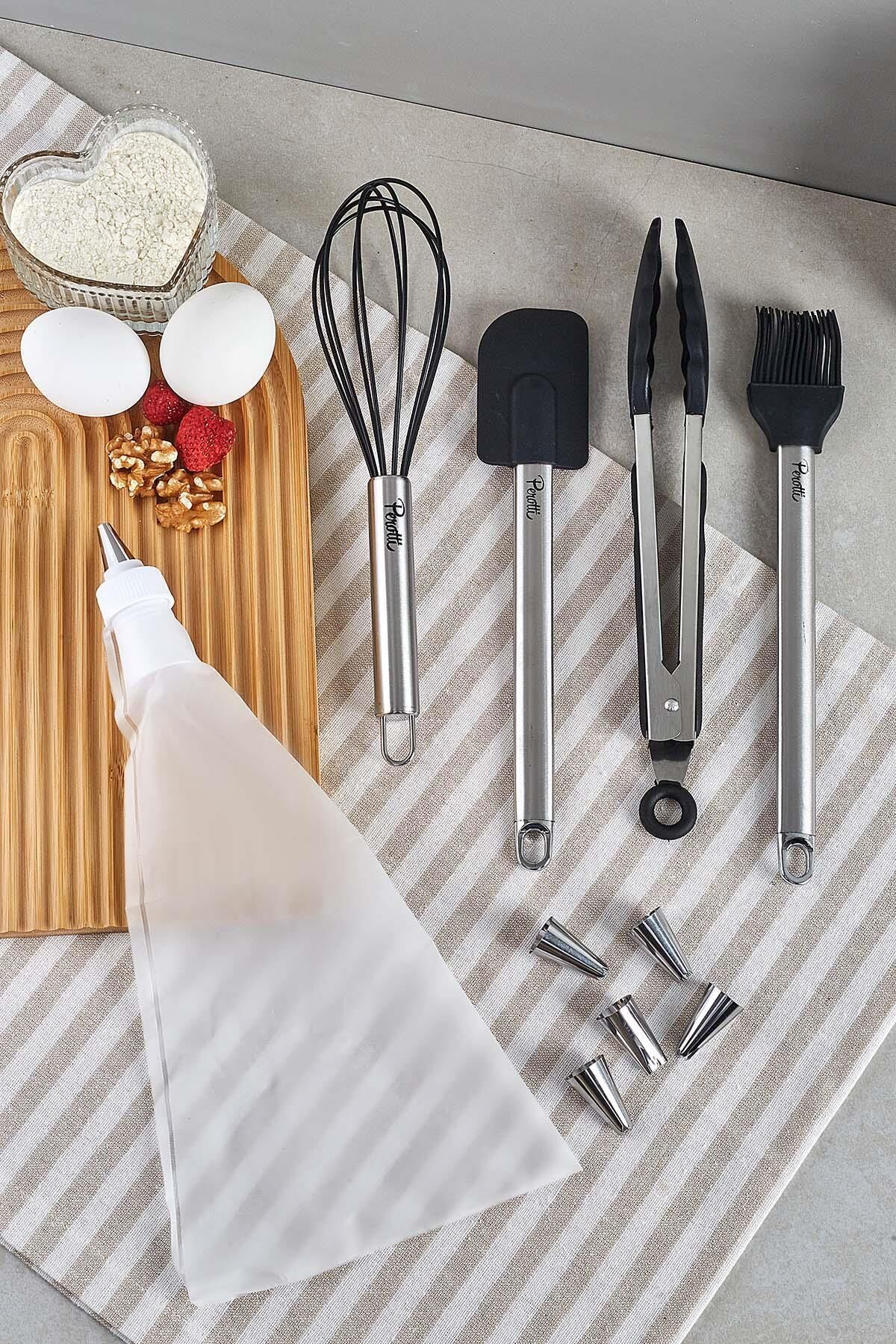 Perotti 15965 Cake 10 Parça Pasta Servis Seti