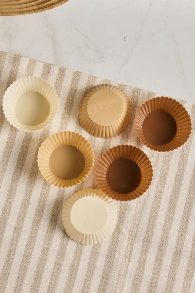 Perotti 16309 Silikon 6'lı Mini Kek Kalıbı Muffin Kek Kalıbı