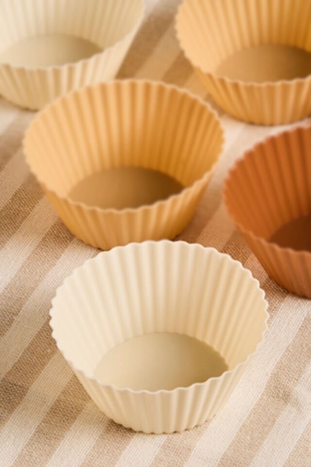 Perotti 16309 Silikon 6'lı Mini Kek Kalıbı Muffin Kek Kalıbı