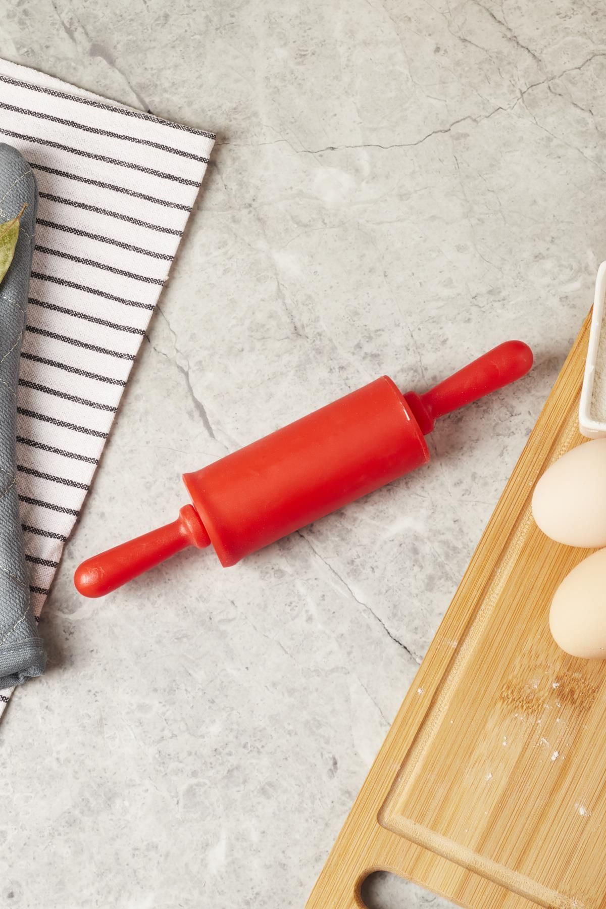 Perotti 15684 Silikon Kırmızı Merdane 22cm