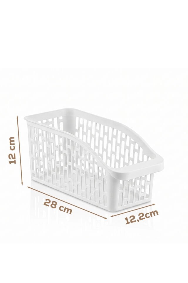 Porsima Org-20 3 lü Çok Amaçlı Buzdolabı İçi Düzenleyici Sebze Meyve Organizer Sepet