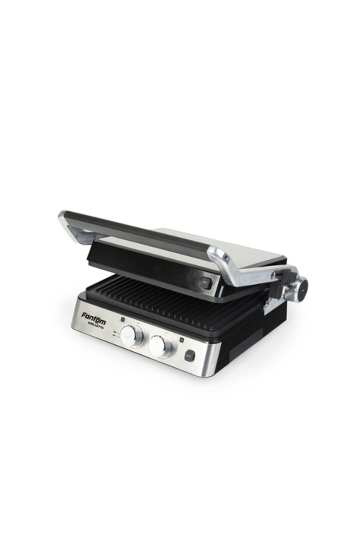 Fantom Griletta Elektrikli Döküm Tost Makinesi Inox Tm9100
