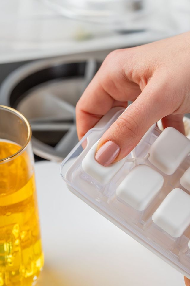 Porsima 16015 2 Li Mini Bpa Içermez Yapışmaz Silikon Bas Çıkar Buz Kalıbı- Silikon Buz Kalıbı Buzluk