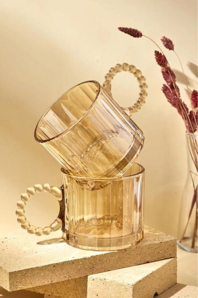 Perotti 15863 Ringo Line Amber 2 Li Cam Kupa 325 Ml