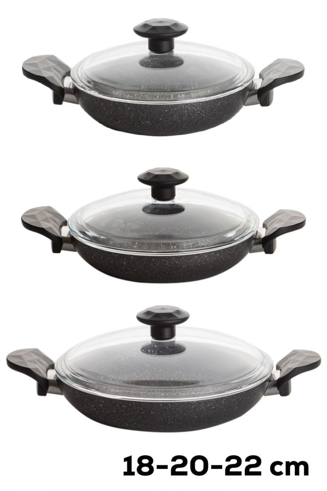 Porsima Galaksi 6 Parça Döküm Sahan Seti- 4 Mm 6 Parça Döküm Sahan Set