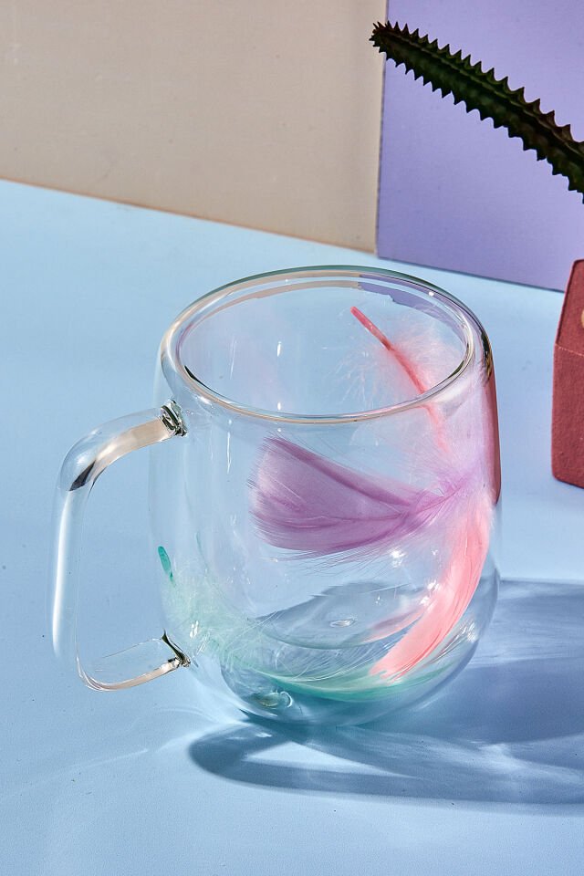 Perotti Double Feather Çift Cidarlı Kupa 250 ml