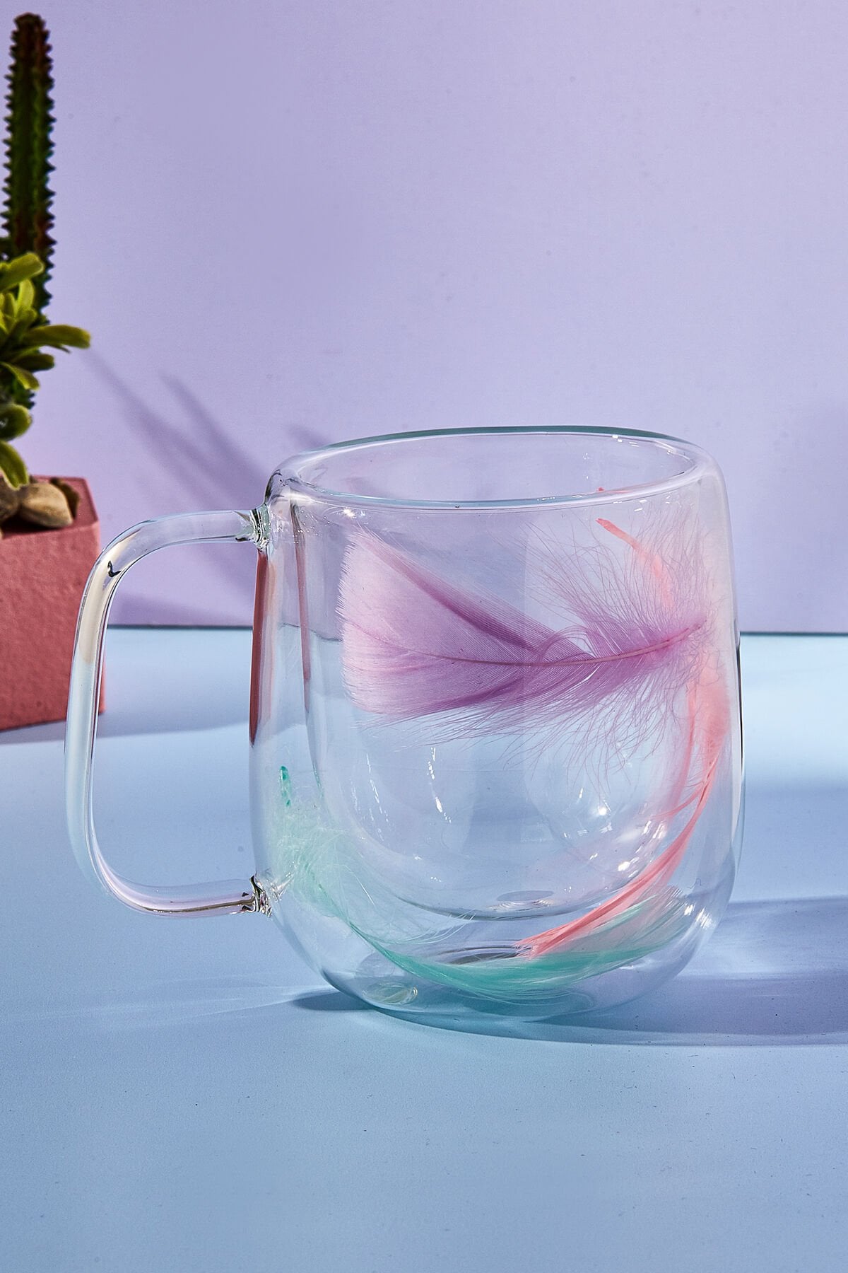 Perotti Double Feather Çift Cidarlı Kupa 250 ml