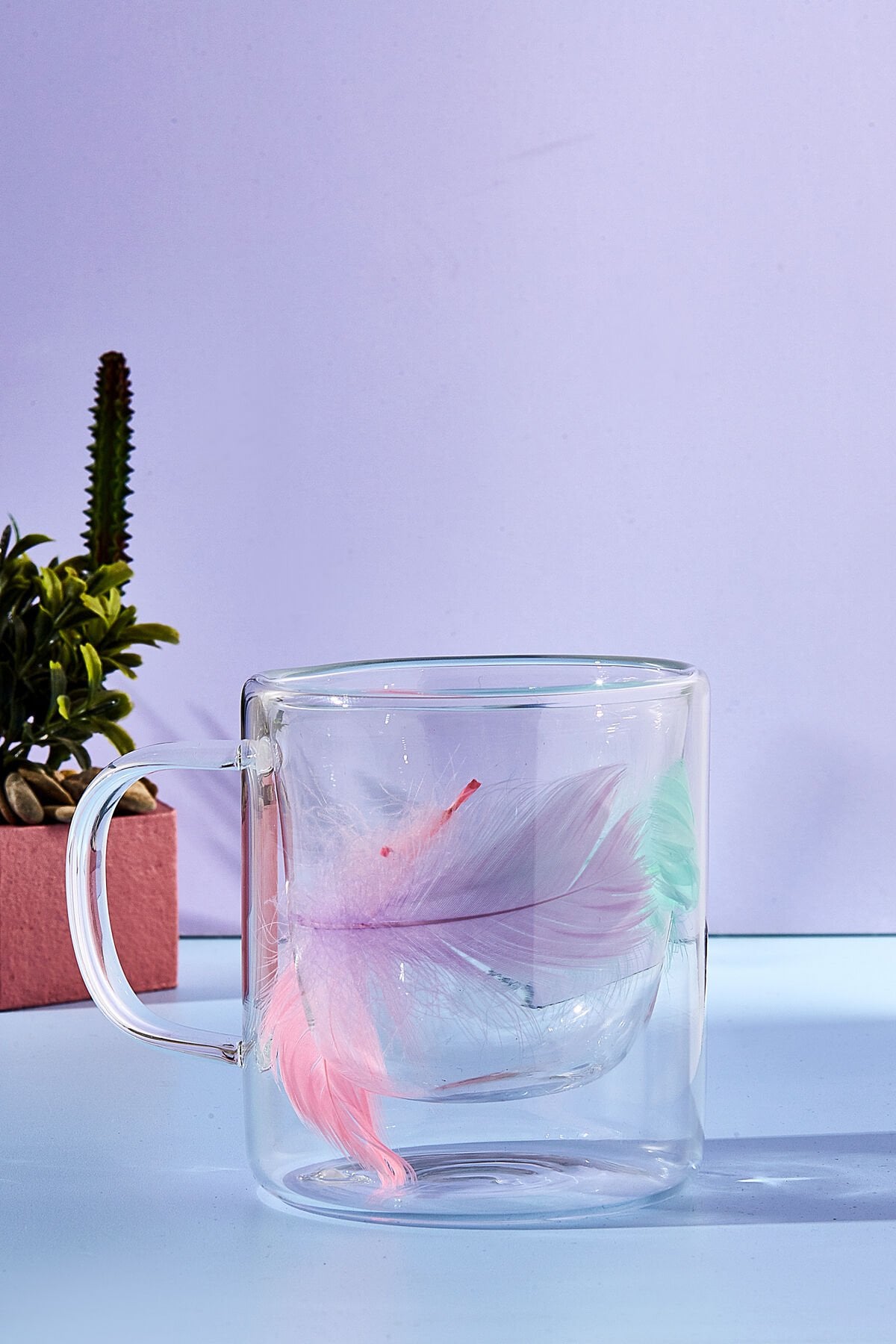 Perotti Double Feather Çift Cidarlı Kupa 300 ml