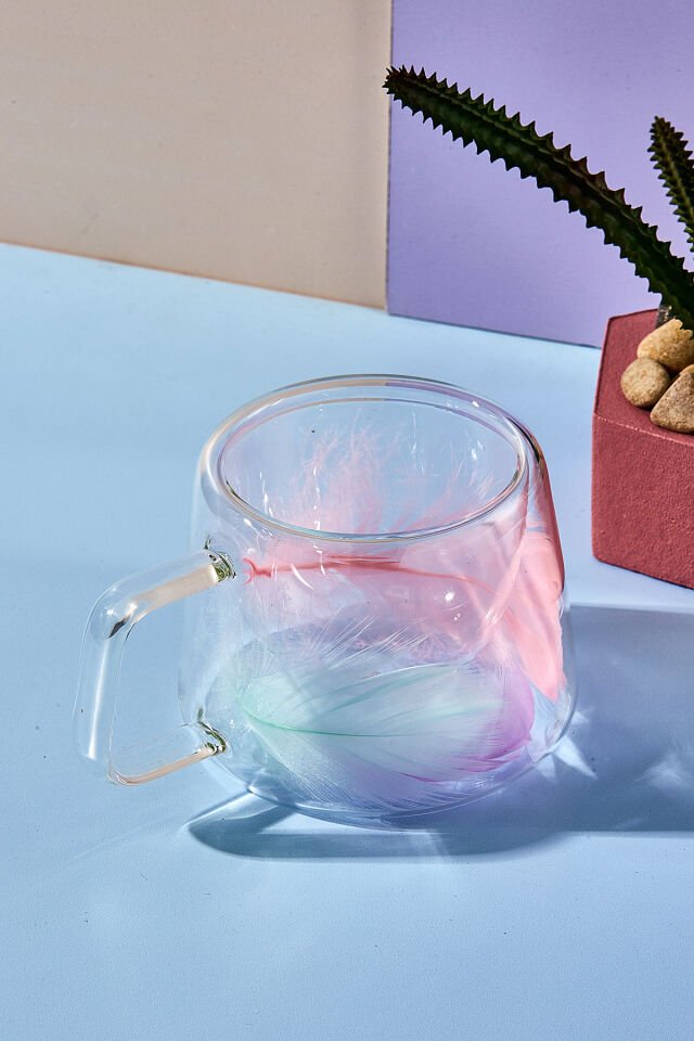 Perotti Double Feather Çift Cidarlı Kupa 200 ml